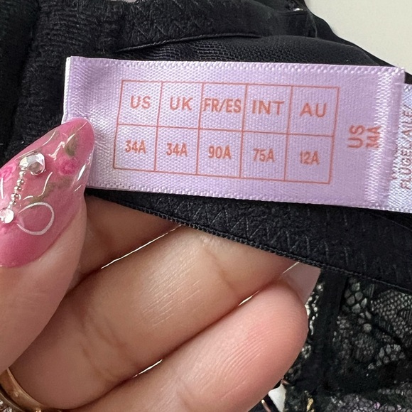 Savage X Fenty “A Little Tart” Online Exclusive Bra – Size 34A – Sexy & Sold Out - Picture 7 of 8